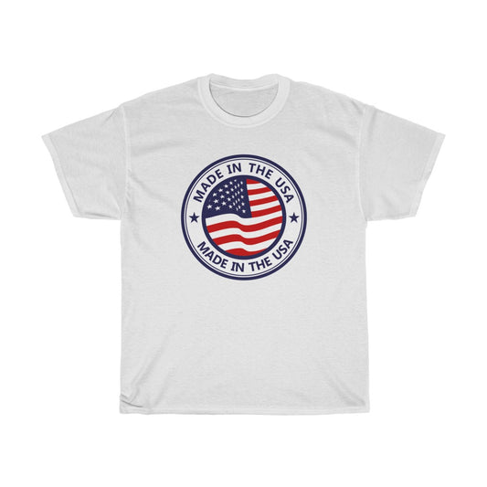 Made In The USA - round - T-Shirt