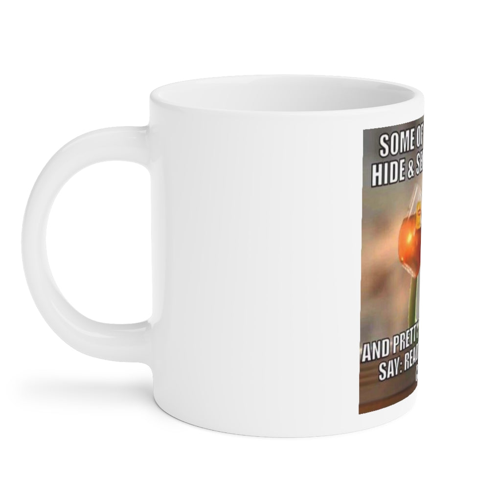 Hide-N-Seek With Jesus Mug