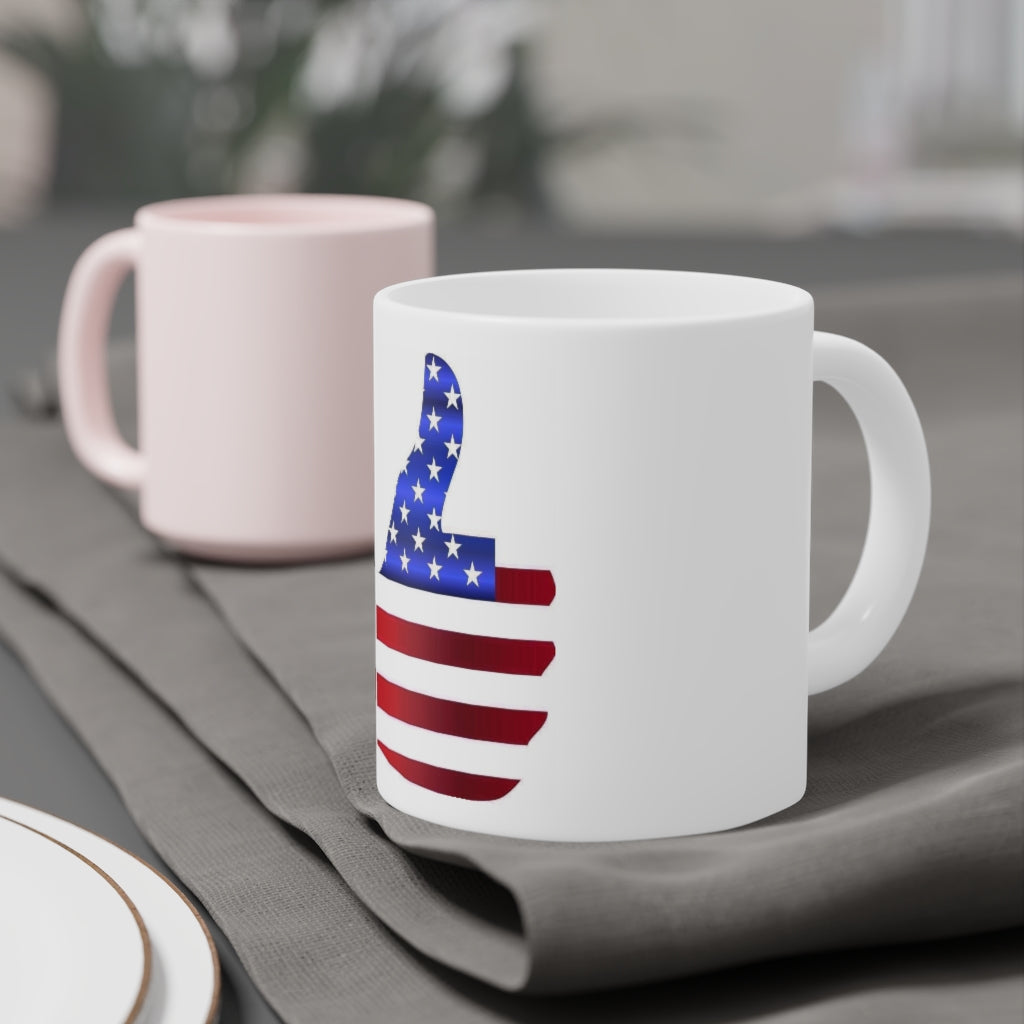 America Thumbs-Up Mug