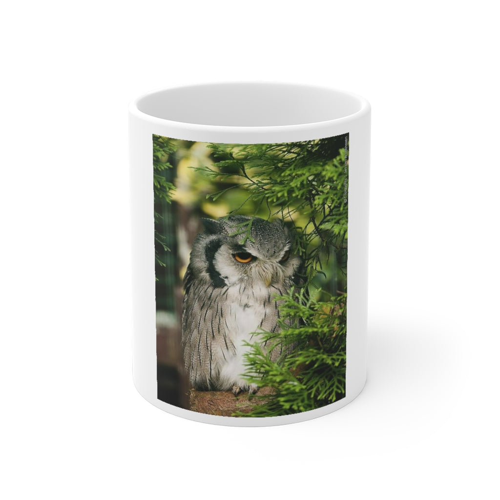 White Owl Mug