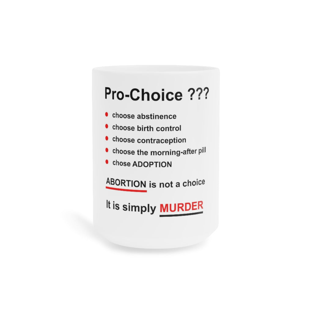 Choices Mug