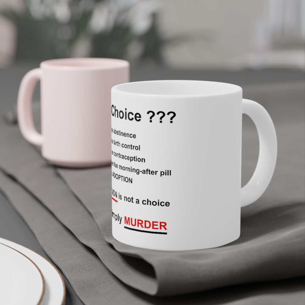 Choices Mug