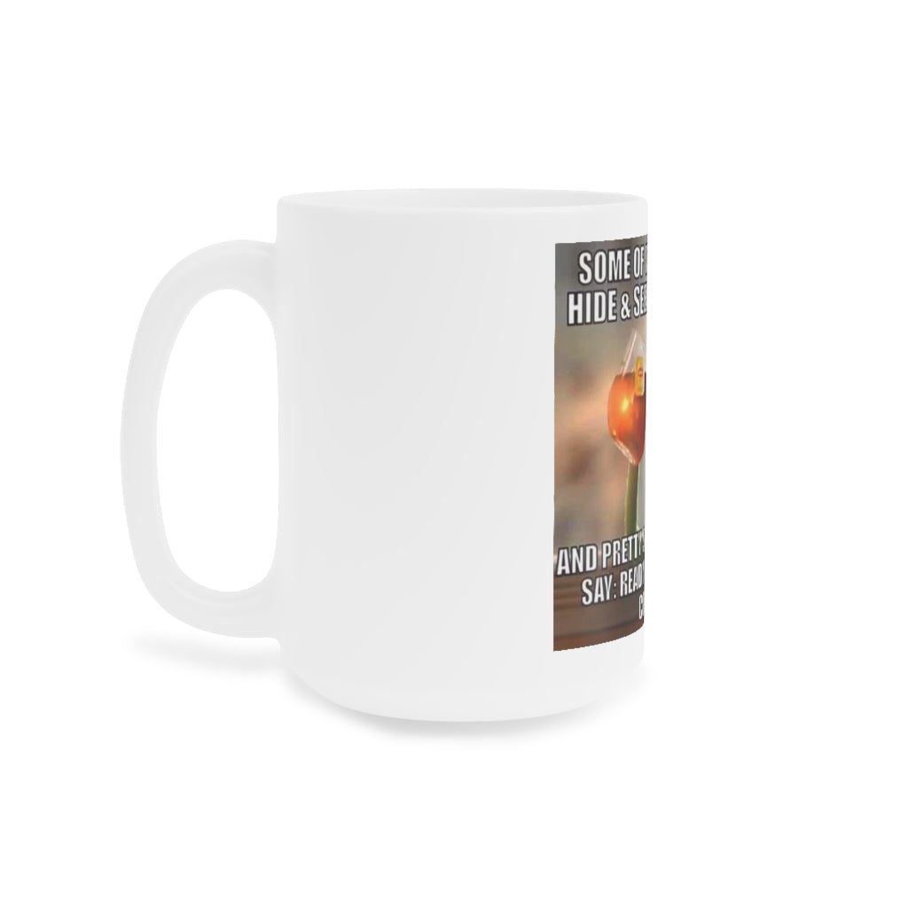 Hide-N-Seek With Jesus Mug