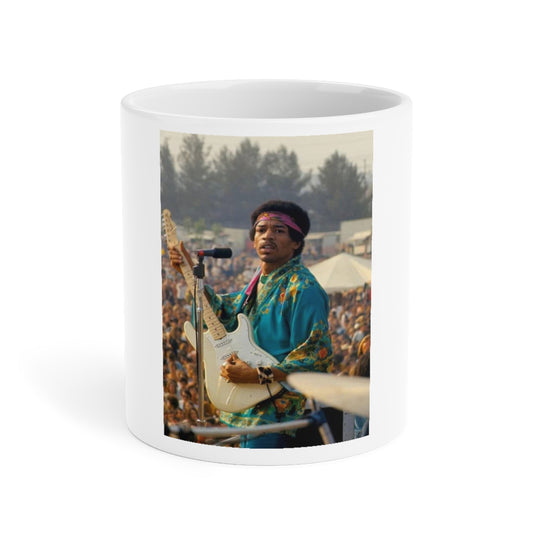 Jimi Hendrix Woodstock Mug