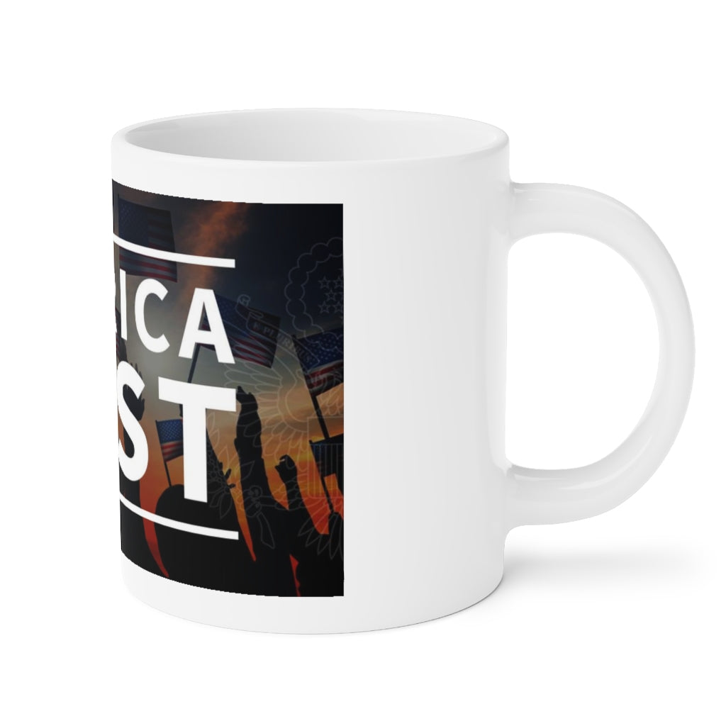 America First Banner Mug