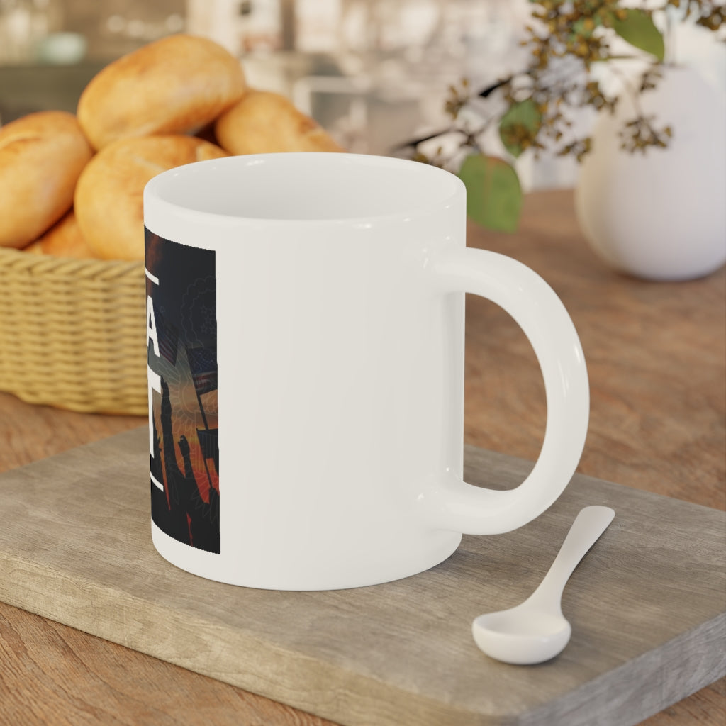 America First Banner Mug